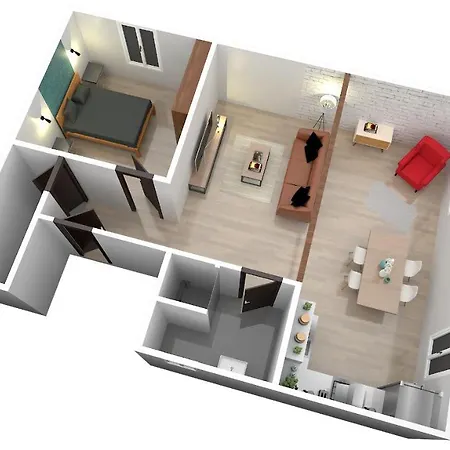 Appartement Le Toit D'auvers - T2- 2e Etage Auvers-sur-Oise